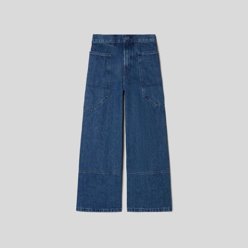 The Way-High® Gardener Cropped Jean | Vibrant Blue (6)