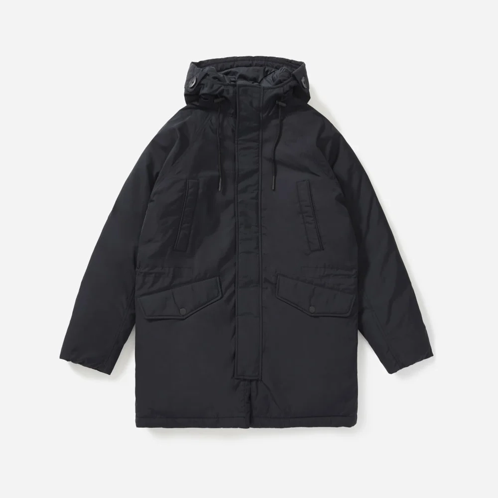The ReNew Long Parka | Black (7)