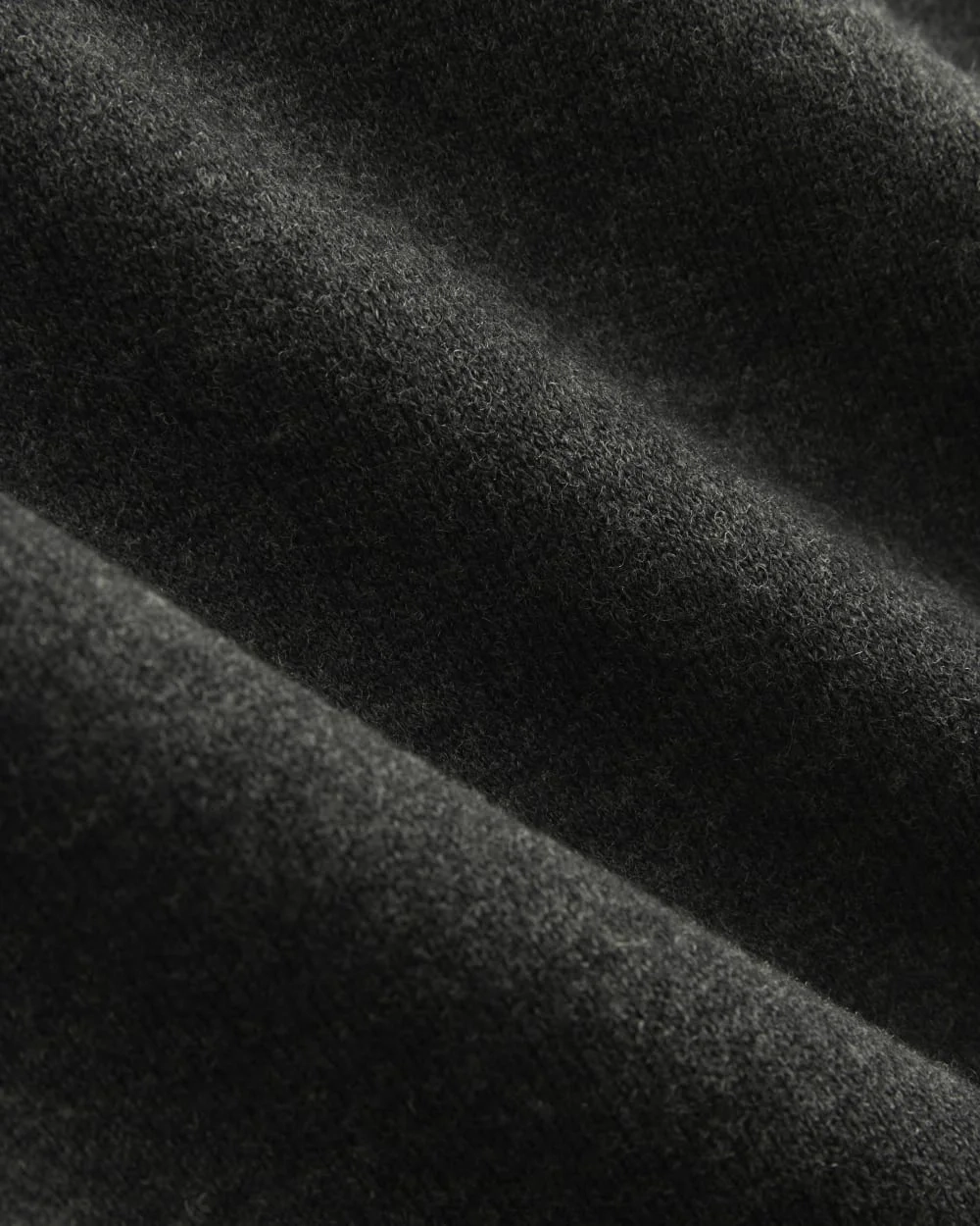 Luxe Merino Double-Knit Sweater | Heather Charcoal (4)