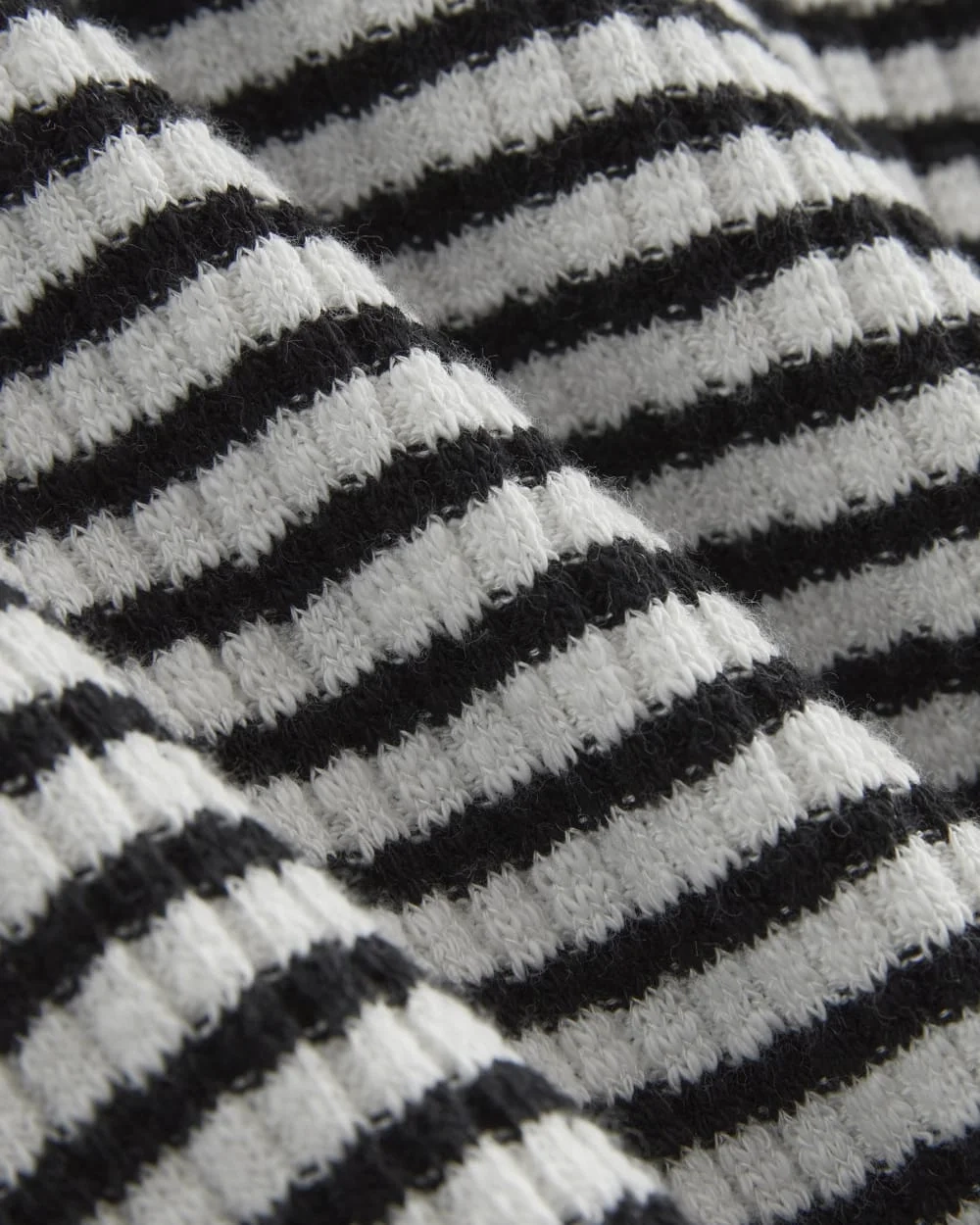 The Cozy Rib Long-Sleeve Tee | Bone / Black (4)