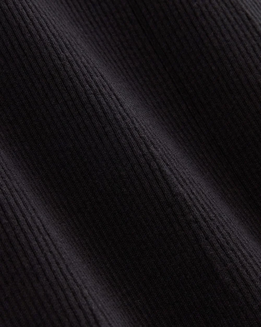 The Fine Knit Cami Dress | Black (3)