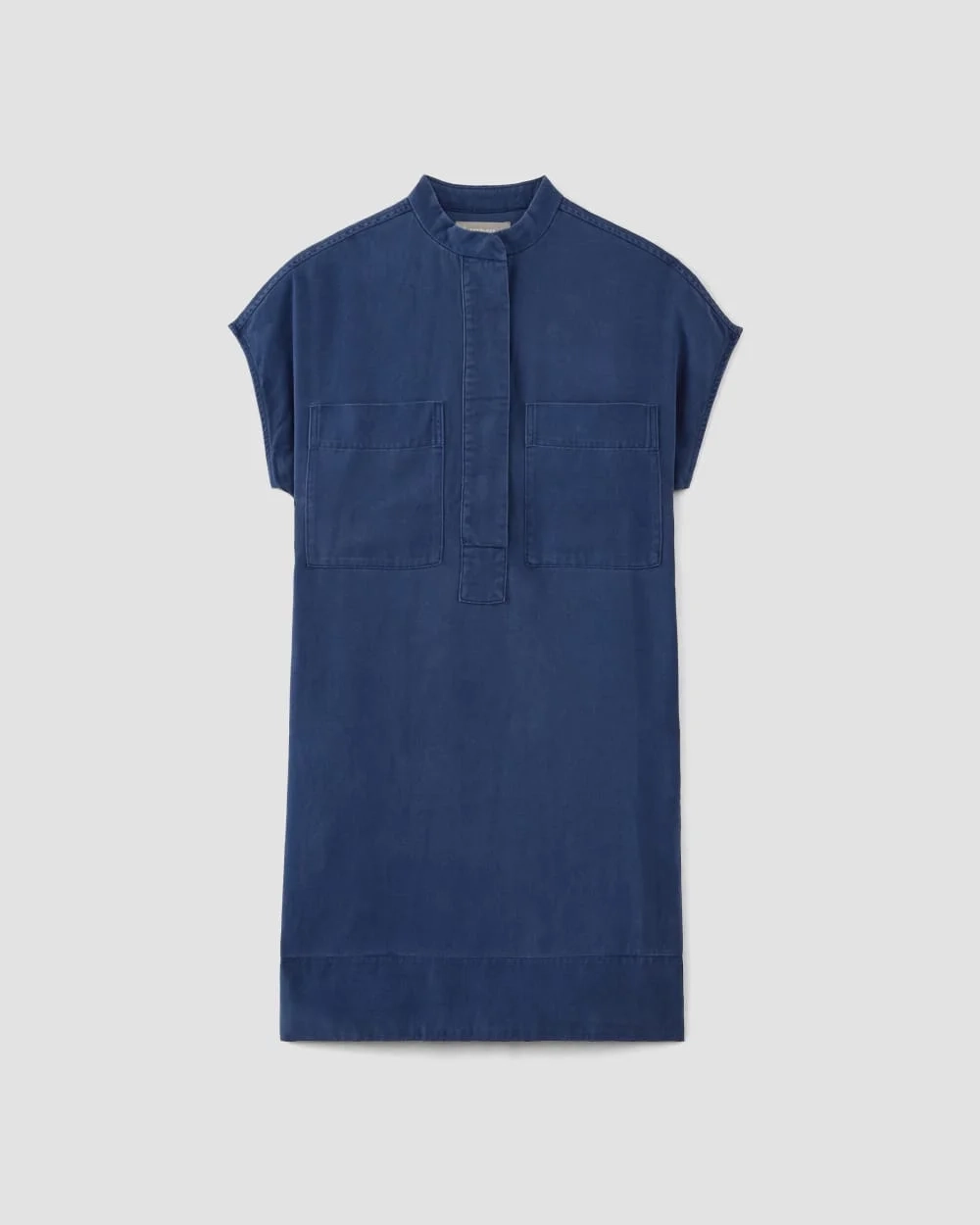 The TENCEL™ Easy Workwear Dress | Bellwether Blue (4)