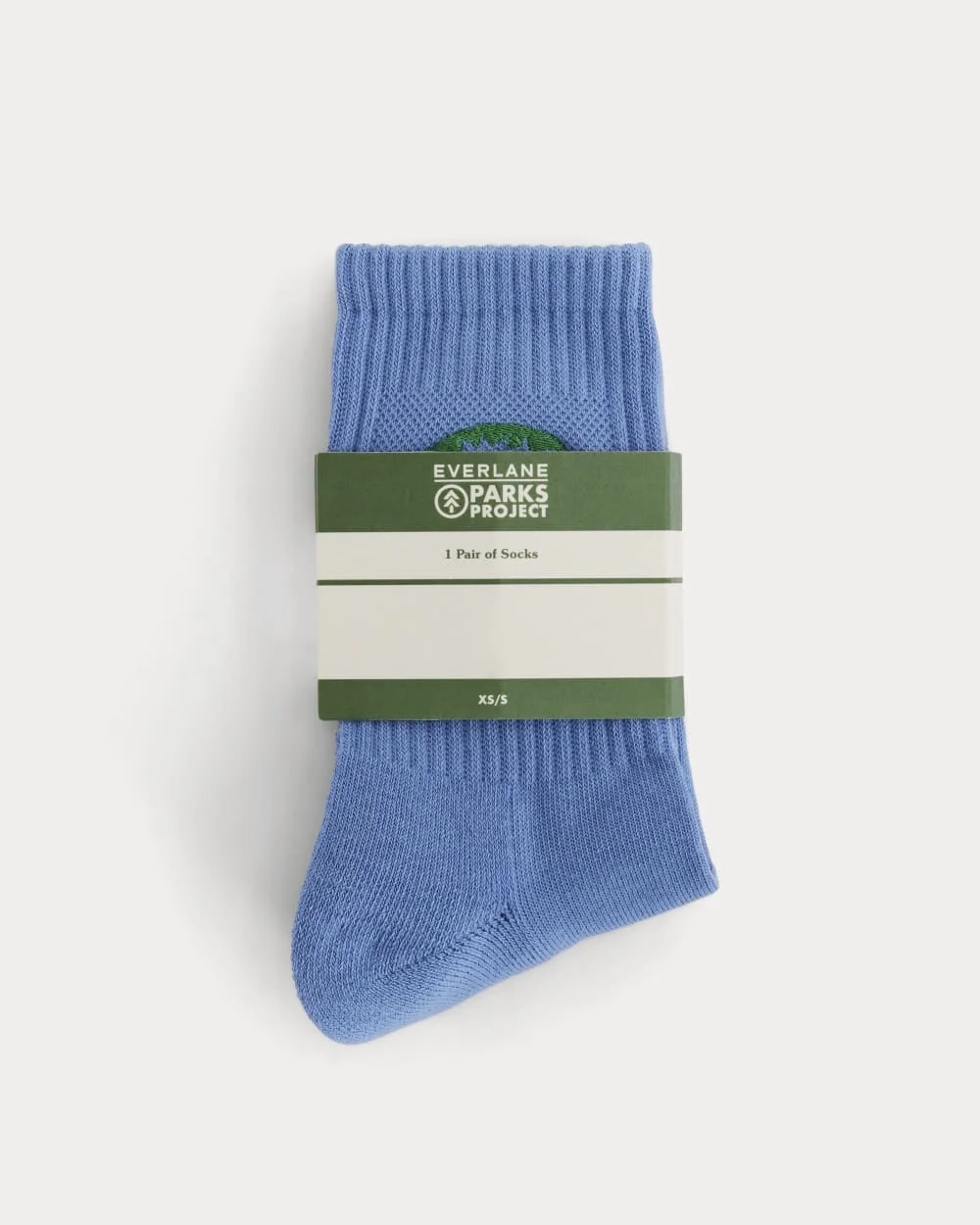 The Everlane x Parks Project Sock | Blue Opal (2)