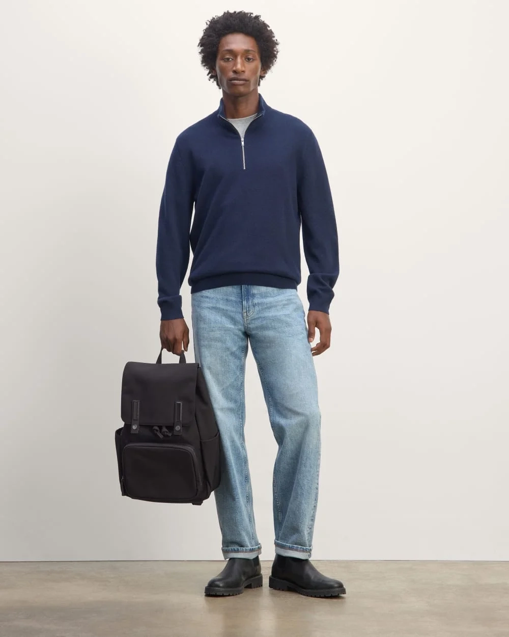 The Canvas Backpack | Black (6)