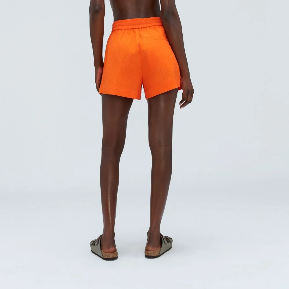 The Seersucker Boxer Short | Bright Orange (4)