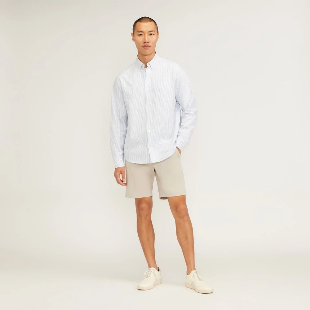 The 9" Slim-Fit Performance Chino Short | Stone (4)