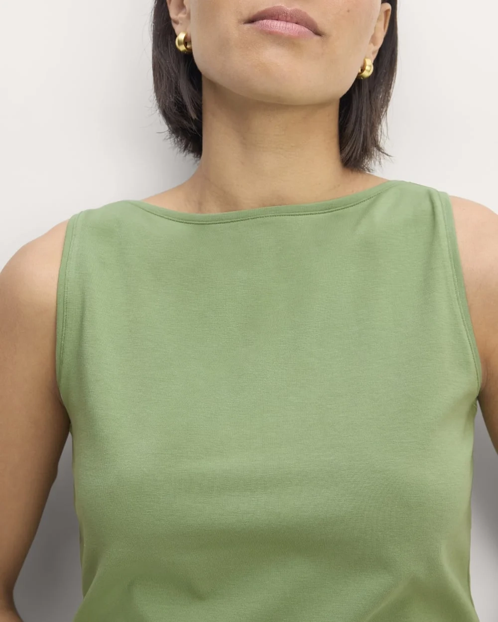 The Form Boatneck Tank | Jade Green (4)