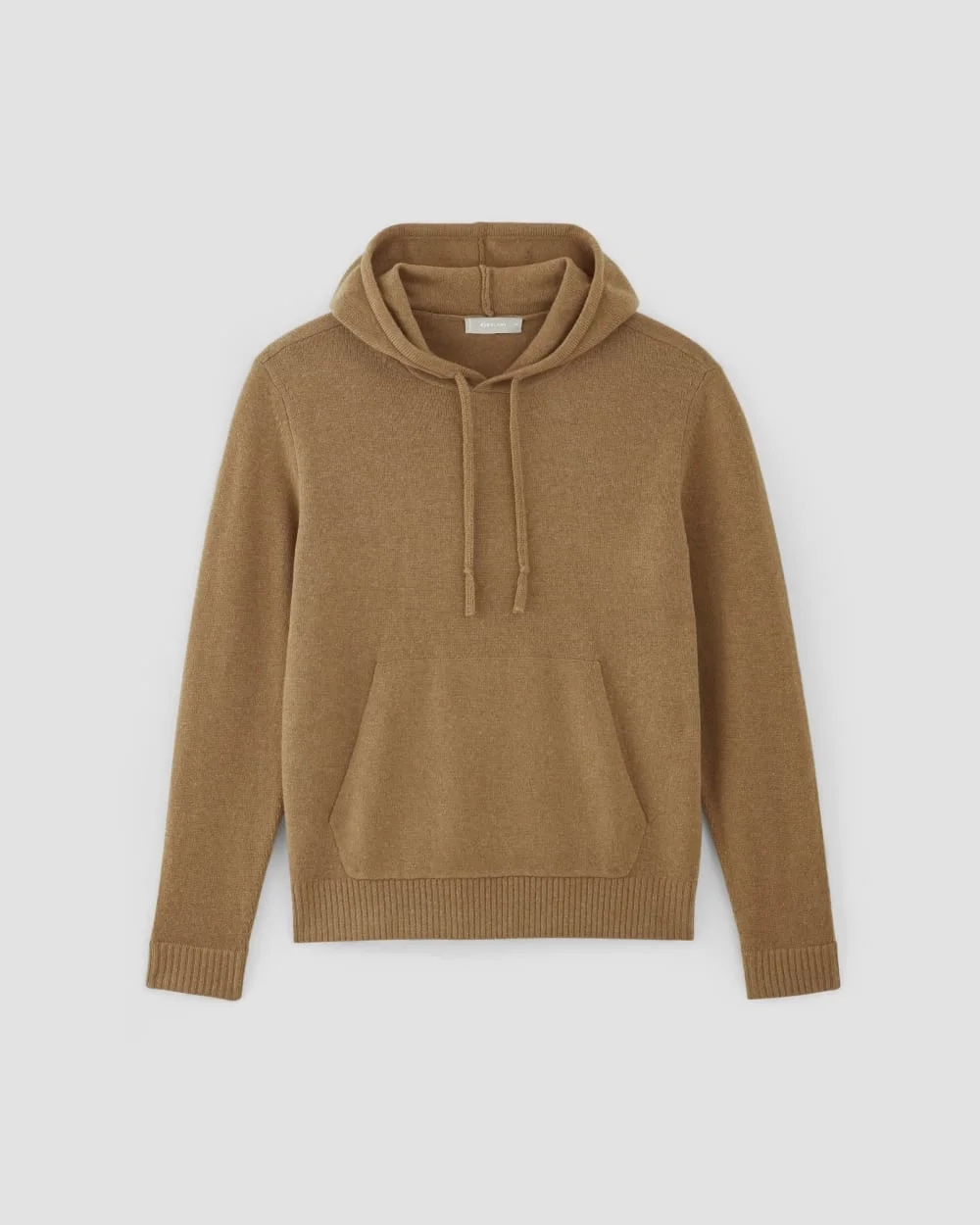 The Felted Merino Hoodie | Deep Camel (4)
