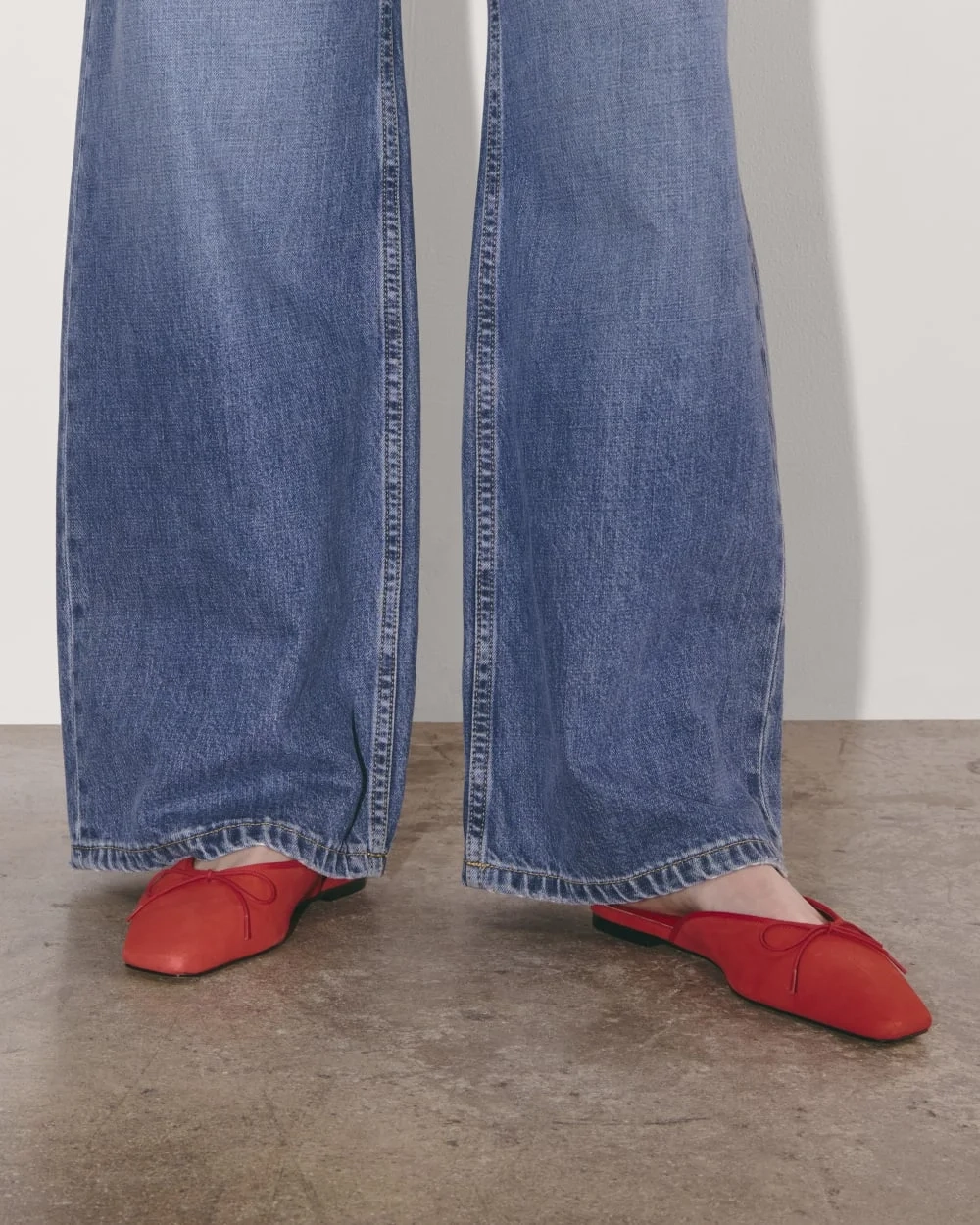 The Ballet Mule | Classic Red Suede (5)