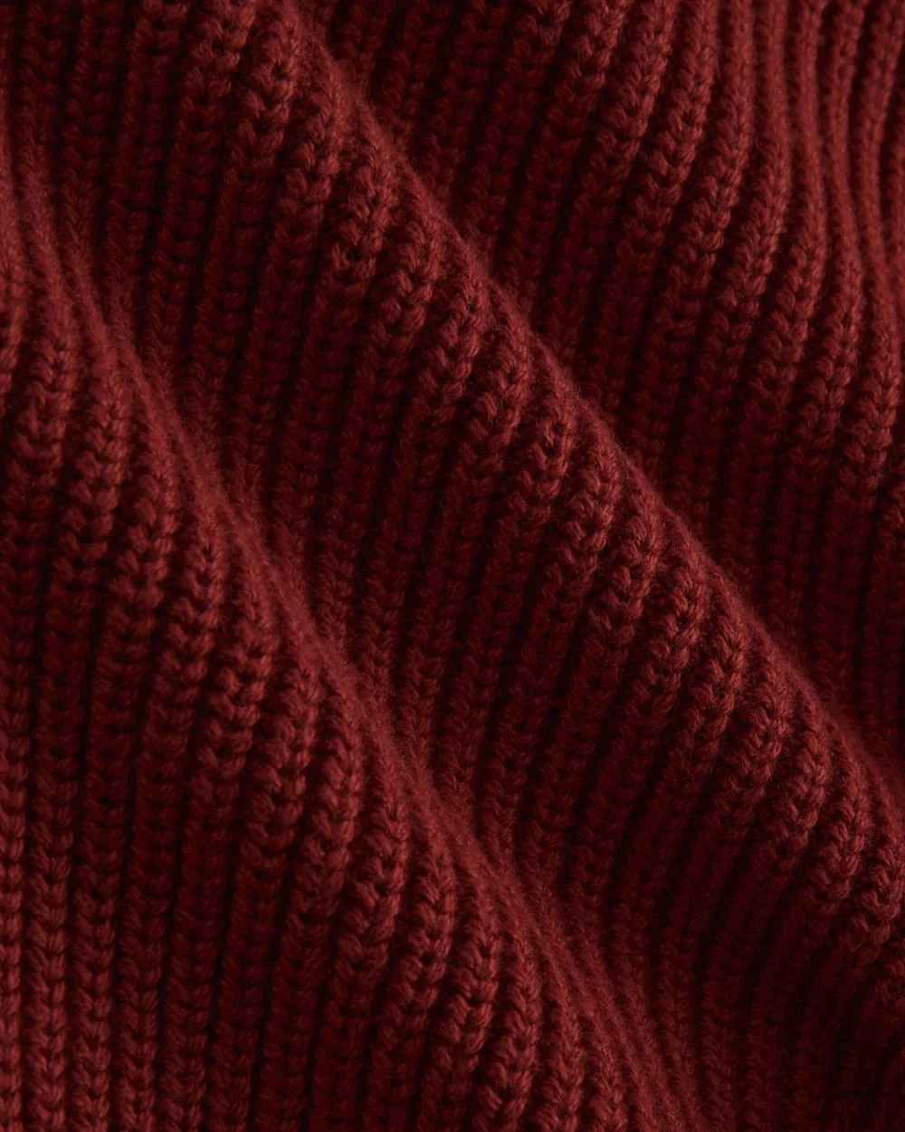 The Full-Zip Sweater in Everyday Cotton | Merlot (5)
