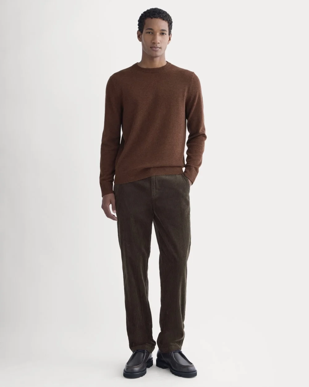 The Cashmere Crew | Heathered Mahogany (5)