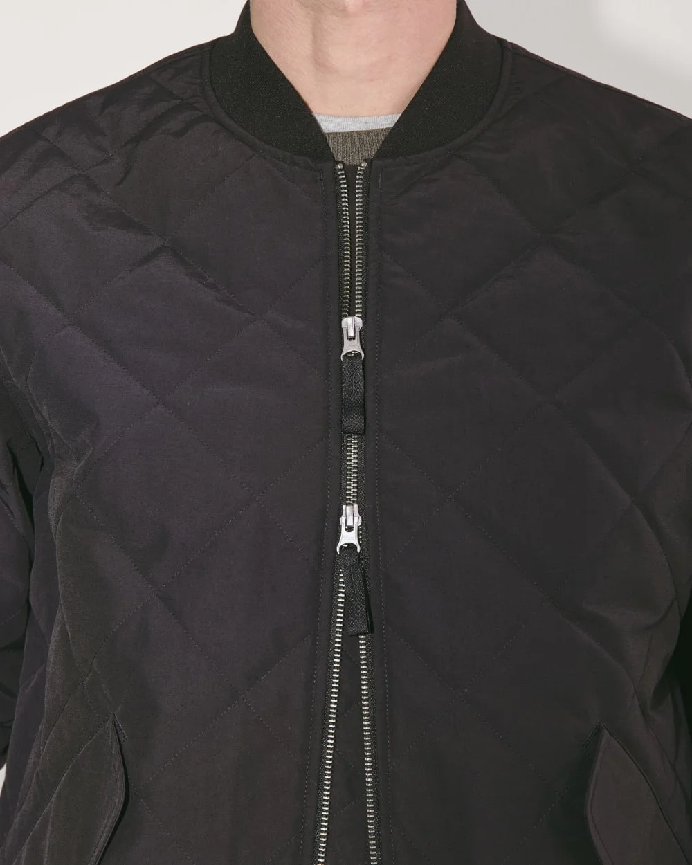 The Quilted Bomber | Black (6)