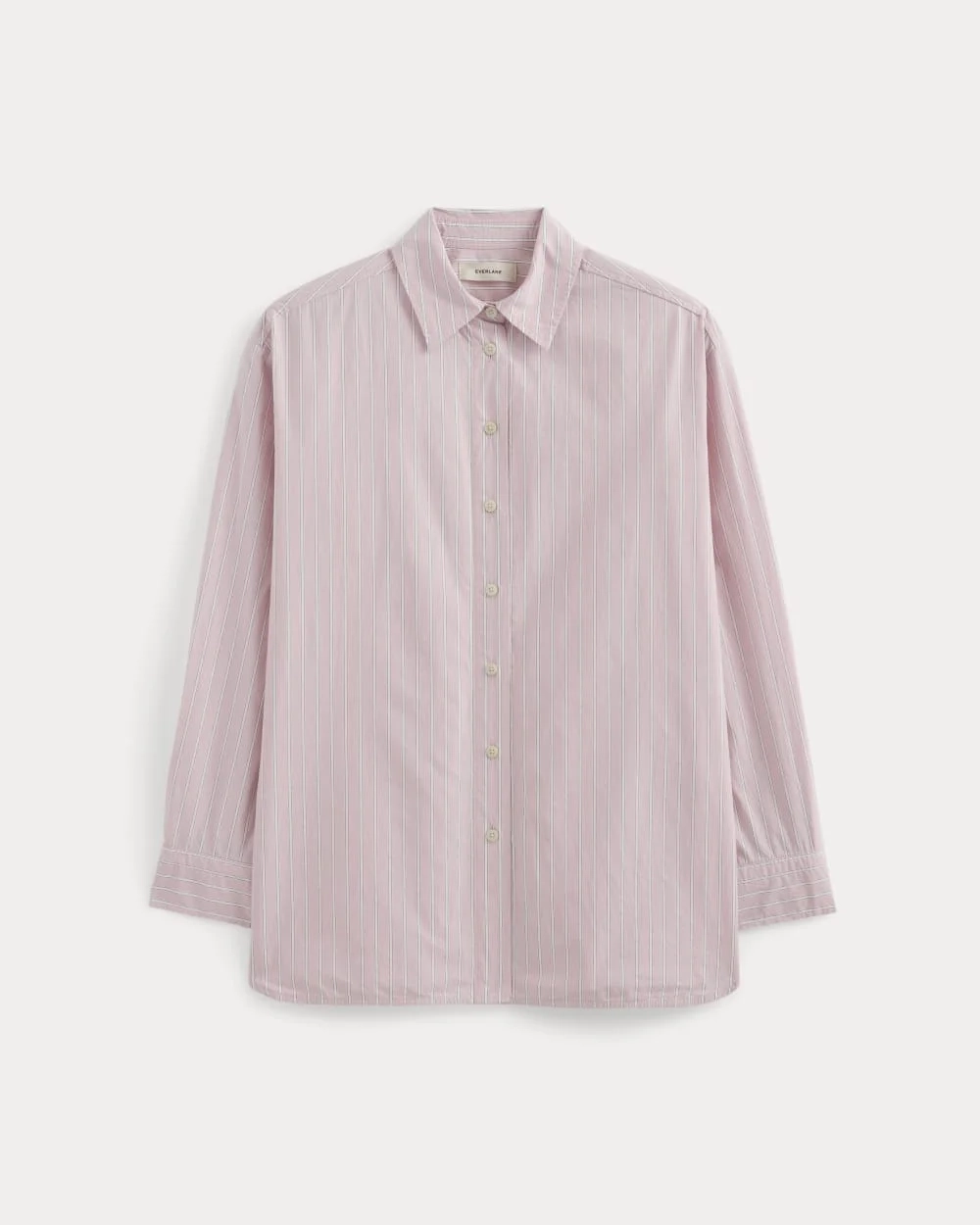 The Boyfriend Shirt in Ultrasoft Cotton | Pink / White (4)