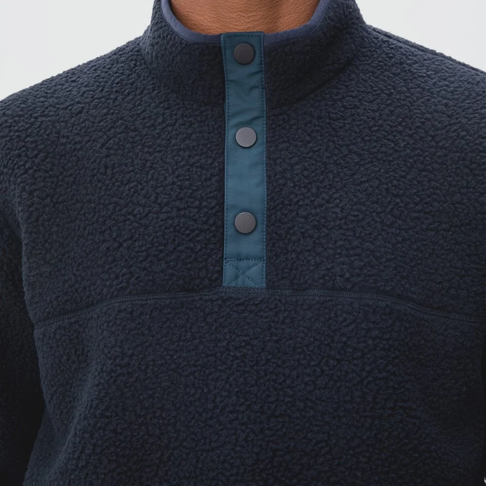 The ReNew Fleece Pullover | Navy (4)