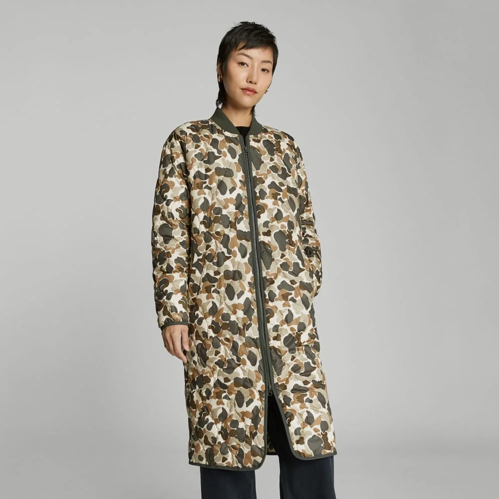 The ReNew Long Liner | Biscotti Camo (5)