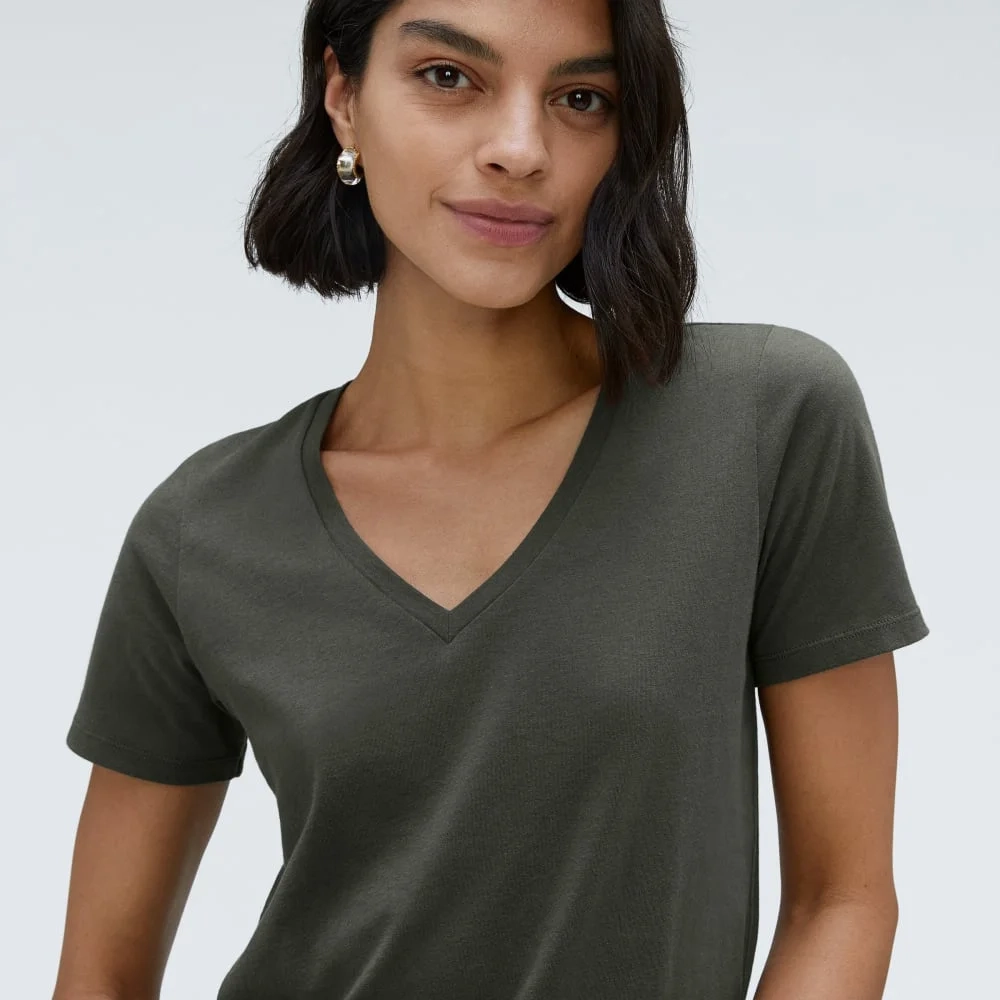The Organic Cotton V-Neck | Kambaba (3)