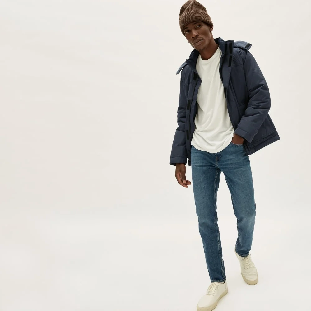 The ReNew Short Parka | India Ink (5)