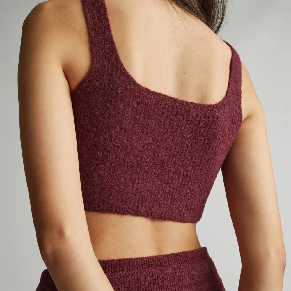 The Cozy-Stretch Tank | Brandy (6)