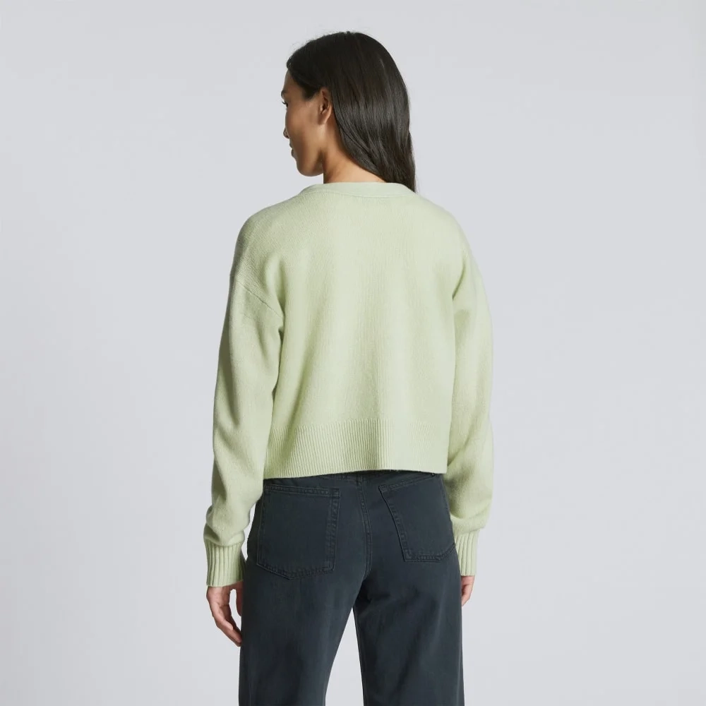The Cashmere Cardigan | Seafoam Green (5)
