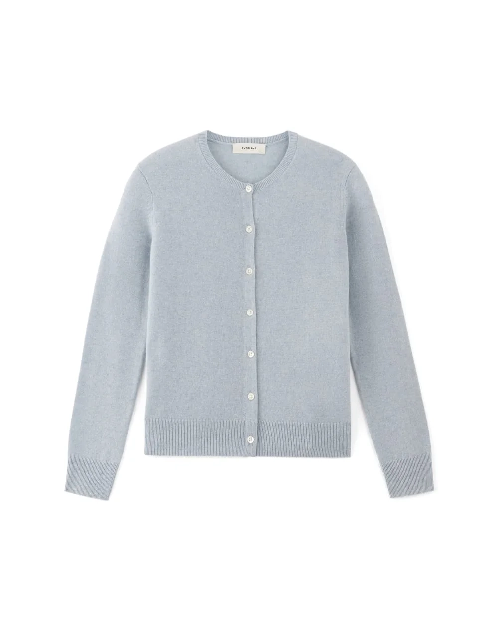 The Classic Cardigan in Cashmere | Sky Blue (4)