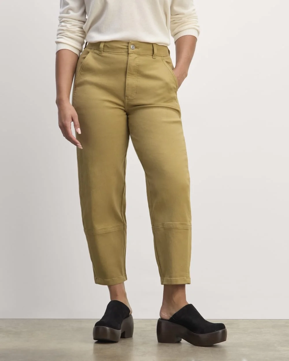 The Utility Barrel Pant | Fennel Seed | Regular (5)