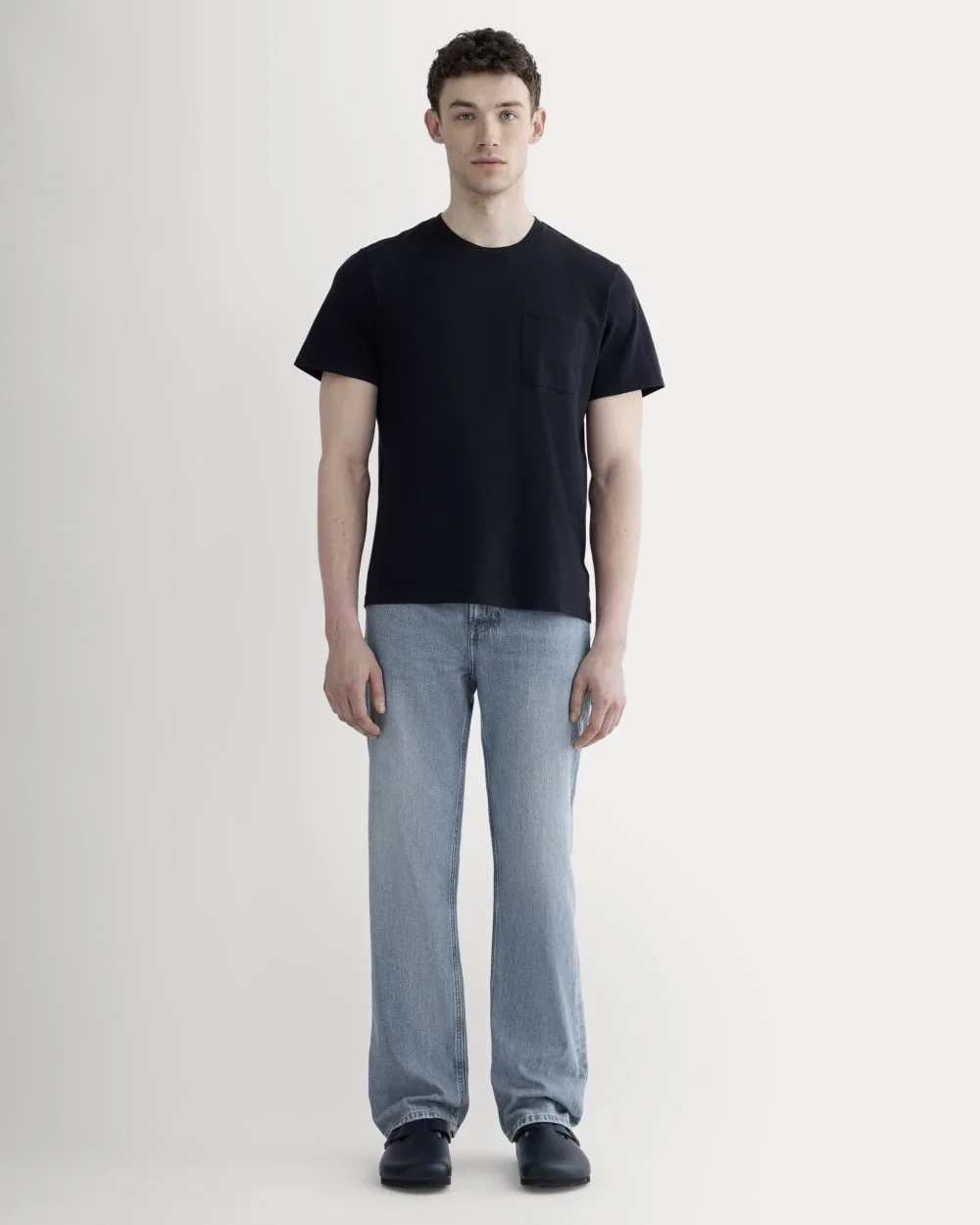 The Premium-Weight Pocket Tee | Uniform | Black (4)