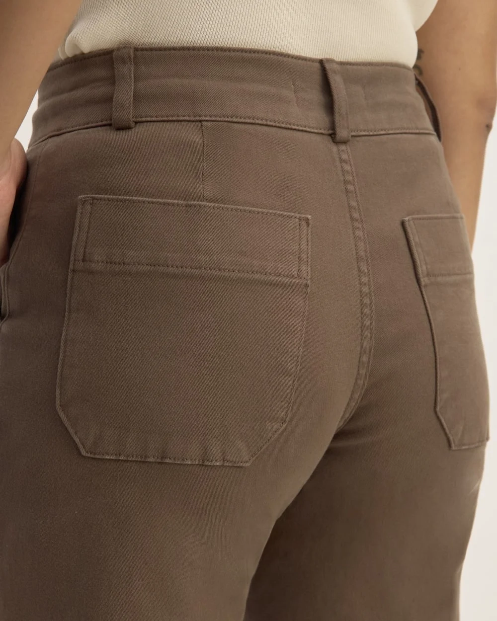 The Organic Straight-Leg Pant | Cocoa (3)