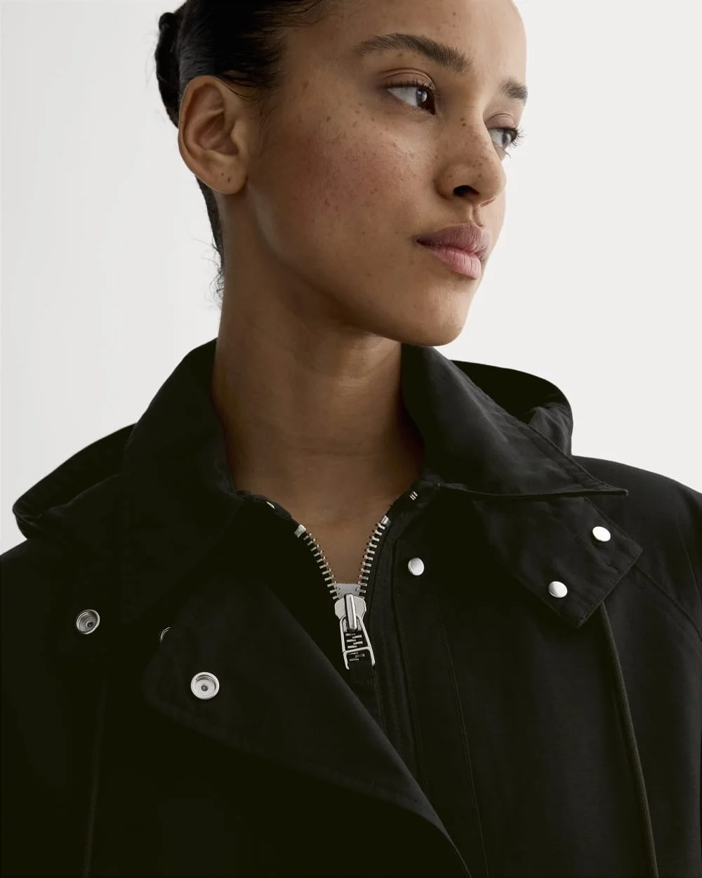 The Short Anorak | Black (6)