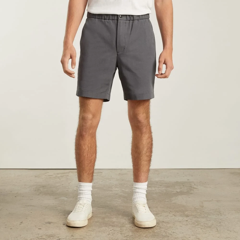The Pull-On Performance Chino Short | Slate (5)