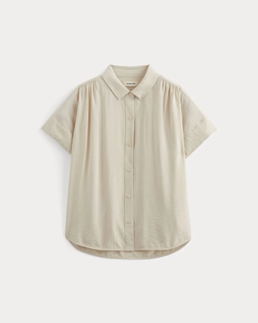The Square Shirt in SoftLuxe | Sandshell (3)