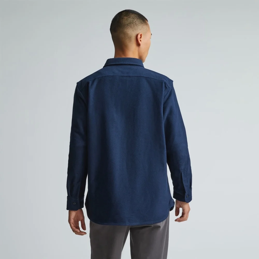 The Heavyweight Overshirt | Uniform | Deep Navy (5)