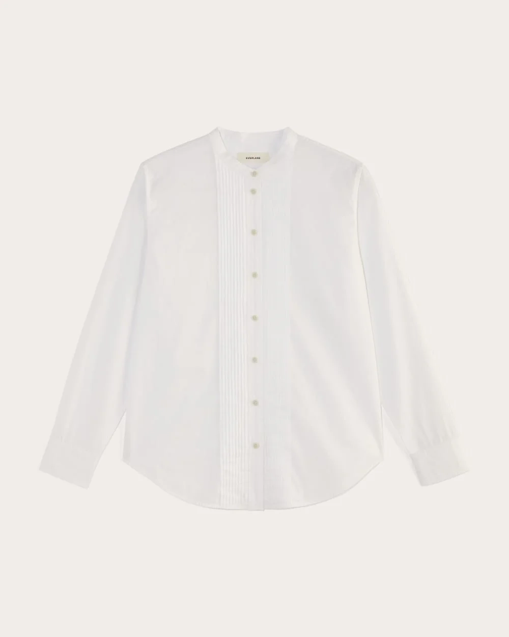The Tuxedo Shirt in Silky Cotton | White (3)
