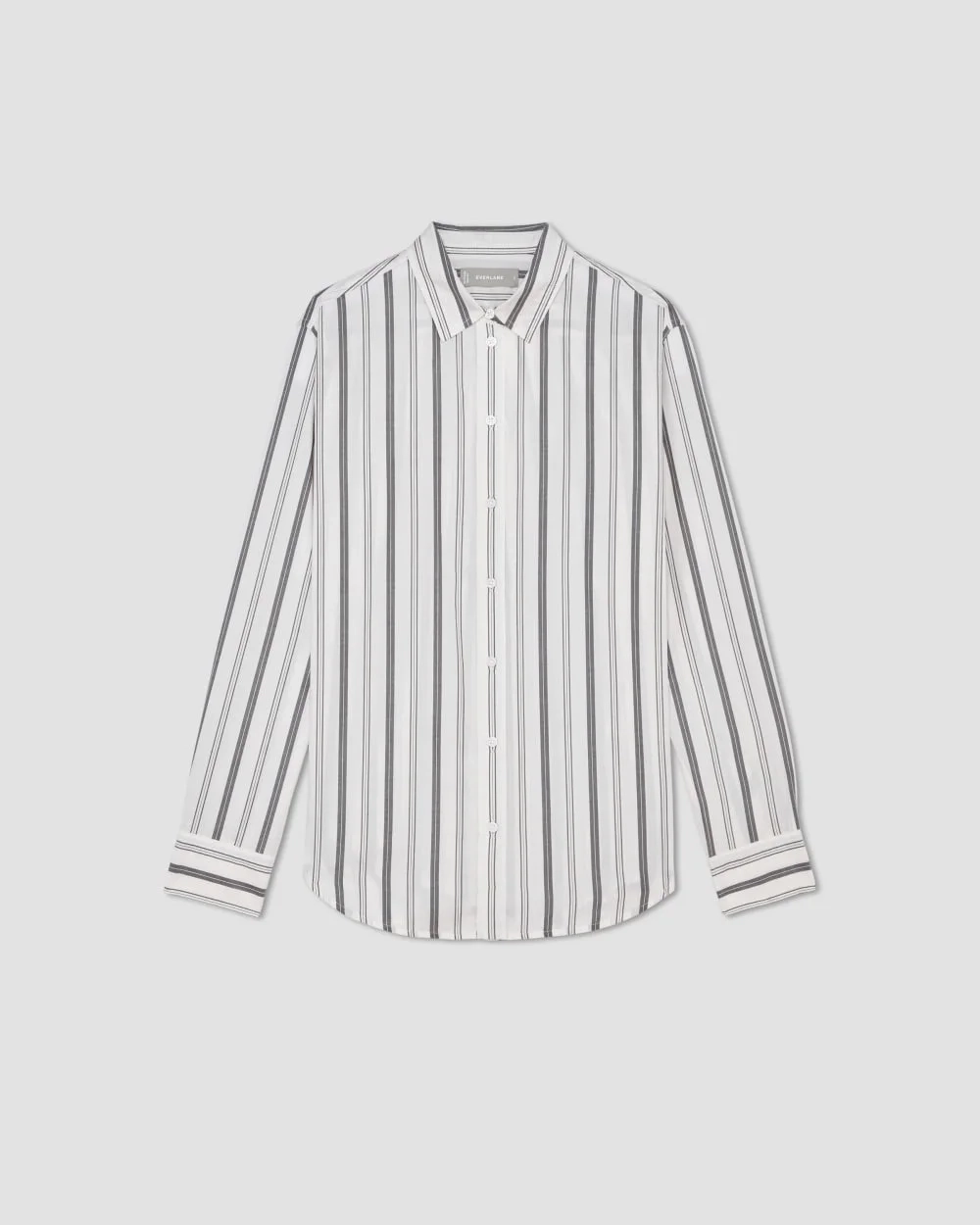 The Must-Have Shirt in Silky Cotton | Bone / Black (5)