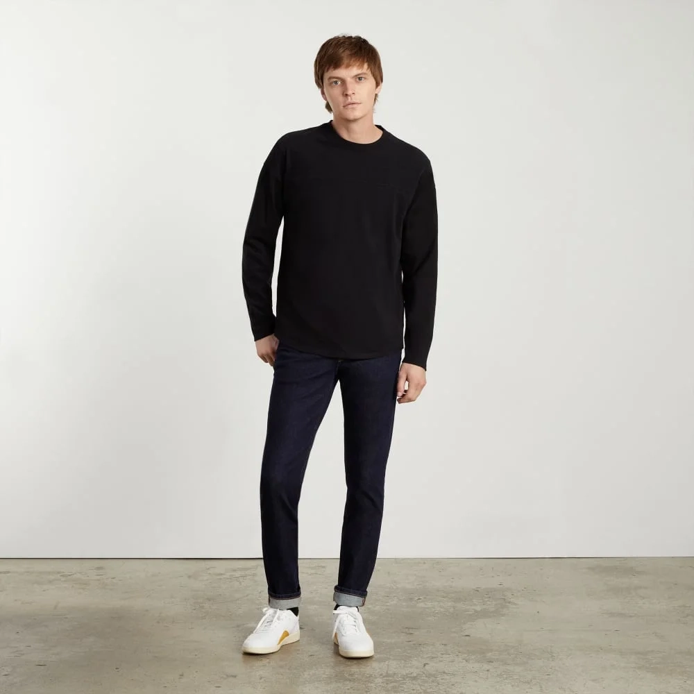 The Slim 4-Way Stretch Organic Jean | Uniform  | Medium Indigo (5)