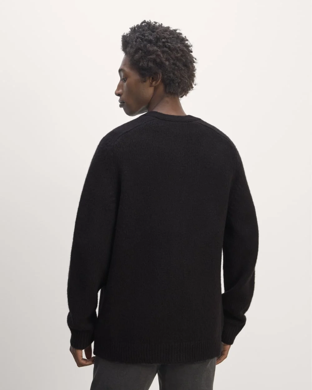 The Cloud Relaxed Cardigan |  Black (3)