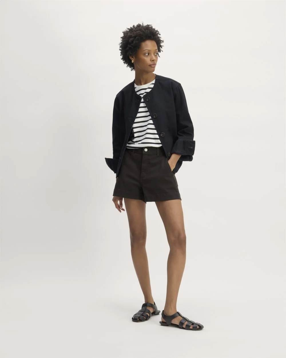 The Organic Way-High® Shortie Short | Black (4)