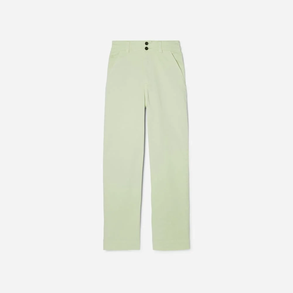 The Organic Wide-Leg Pant | Seafoam Green (8)