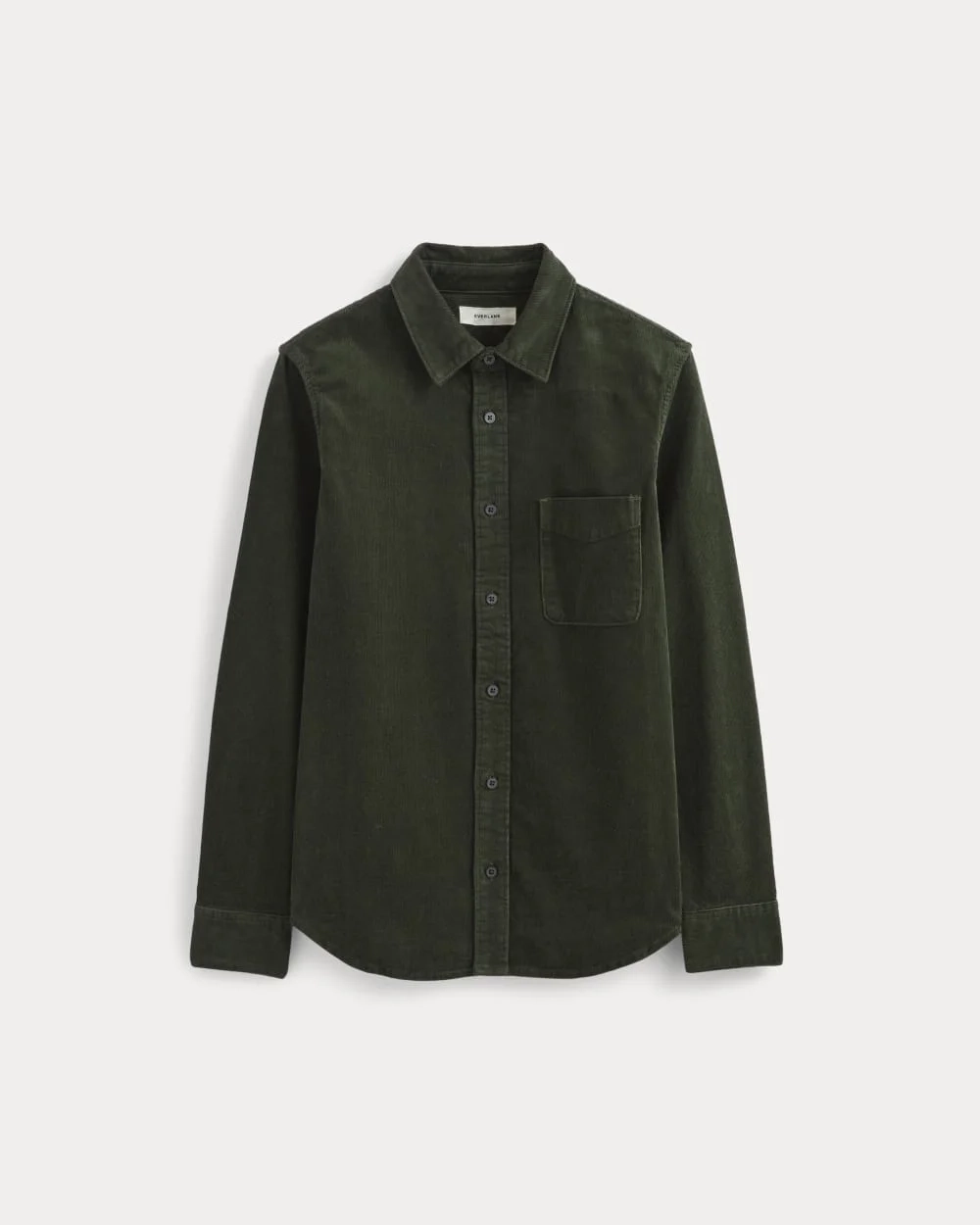 The Classic Shirt in Corduroy | Dark Forest (2)