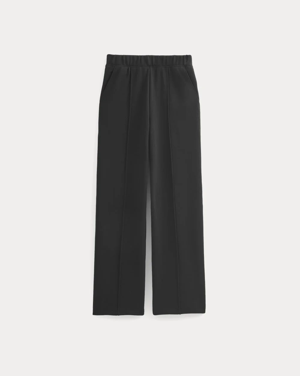 Lightweight Terry Pintuck Sweatpant | Black (3)