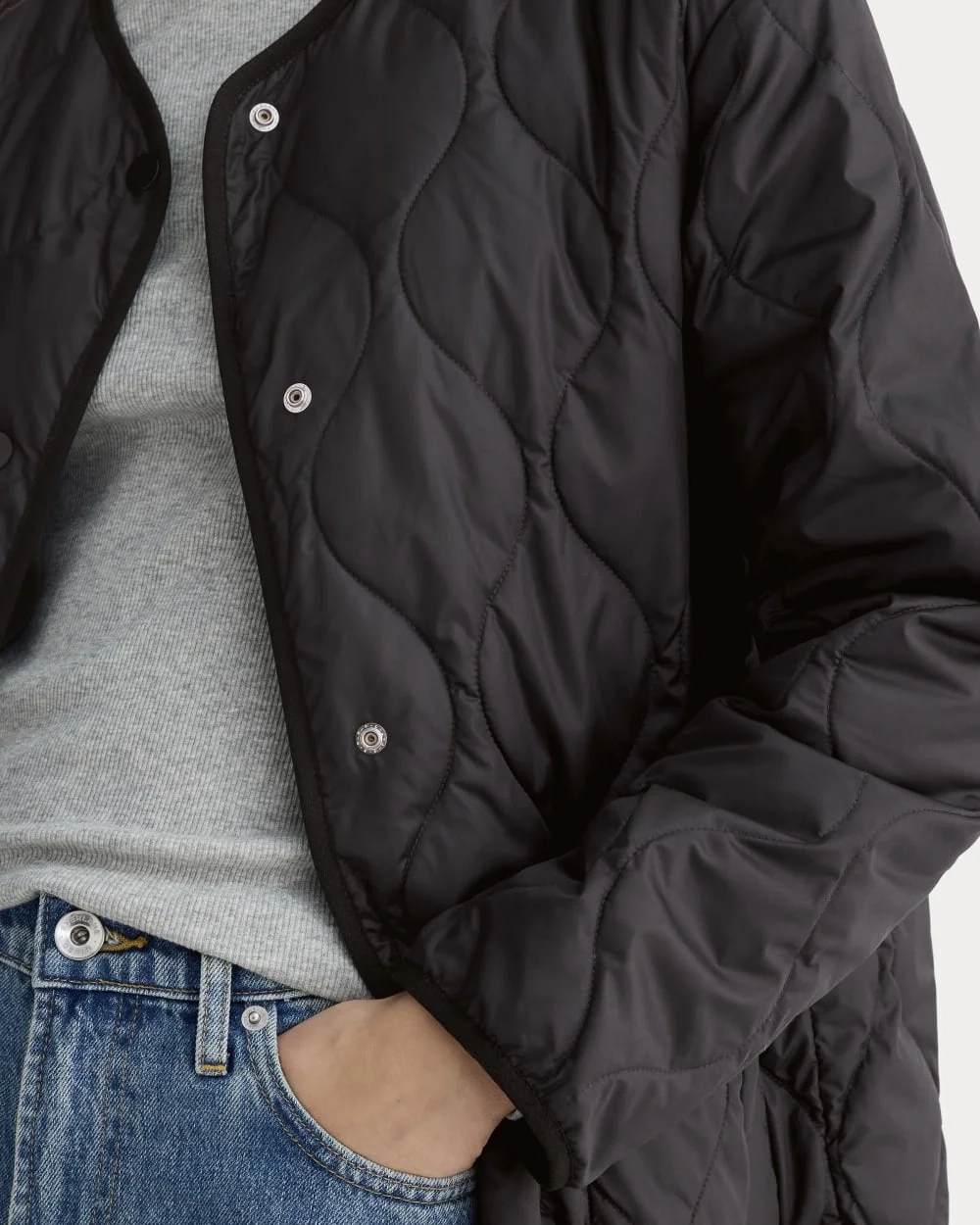 The Quilted Liner | Black (4)