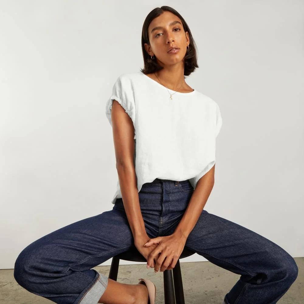 The Drawstring Tunic | White (5)