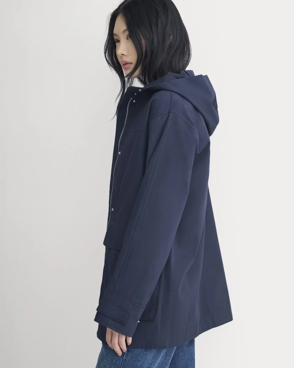 Hooded Field Jacket | Navy (6)
