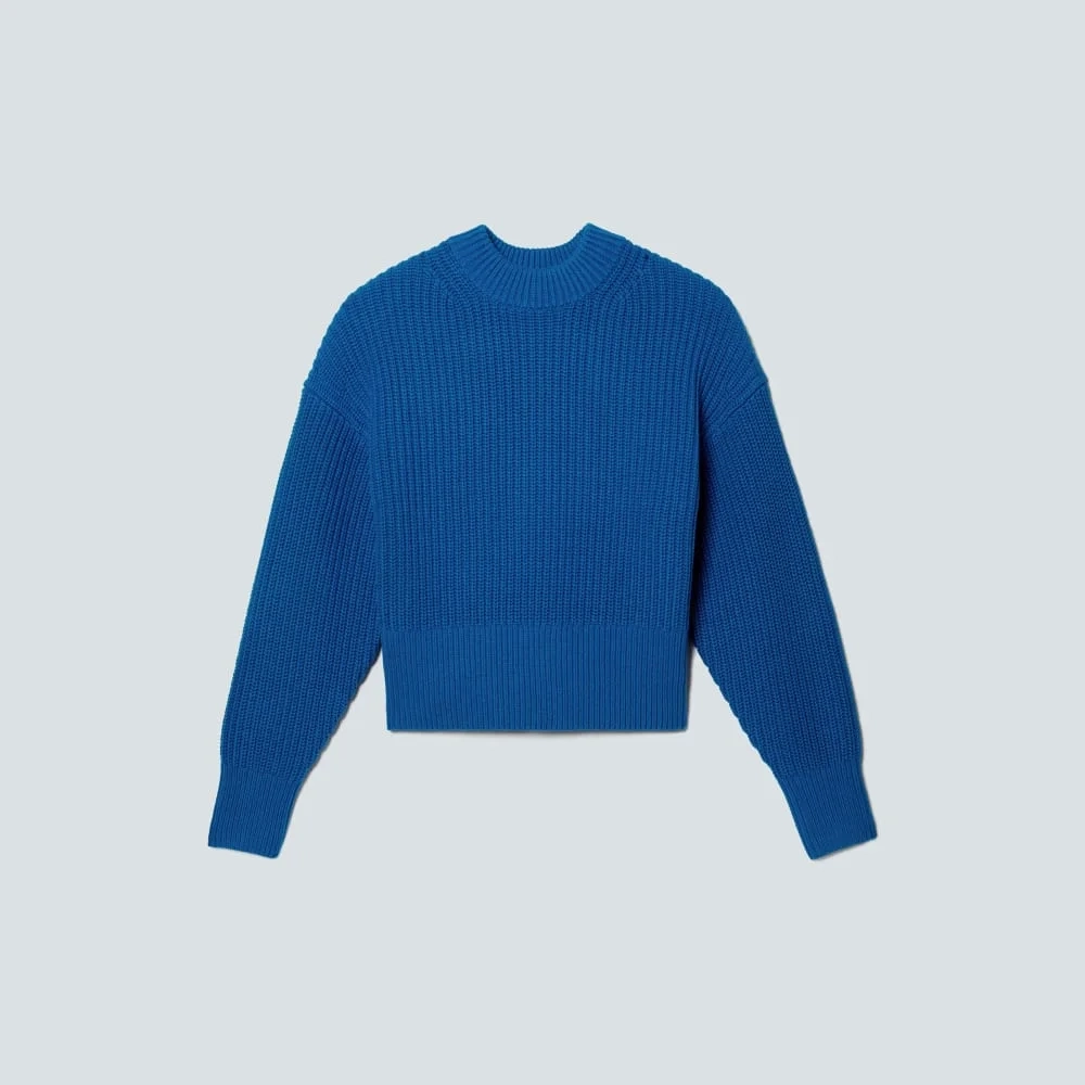 The Texture Cotton Crew | Lapis Blue (4)