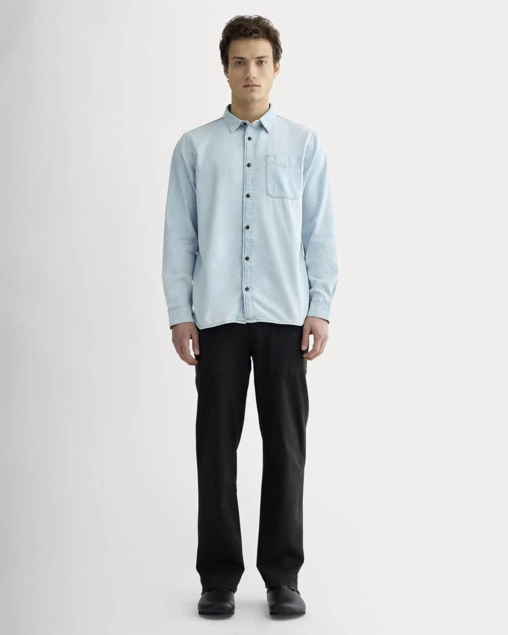 The Denim Shirt | Light Indigo (5)