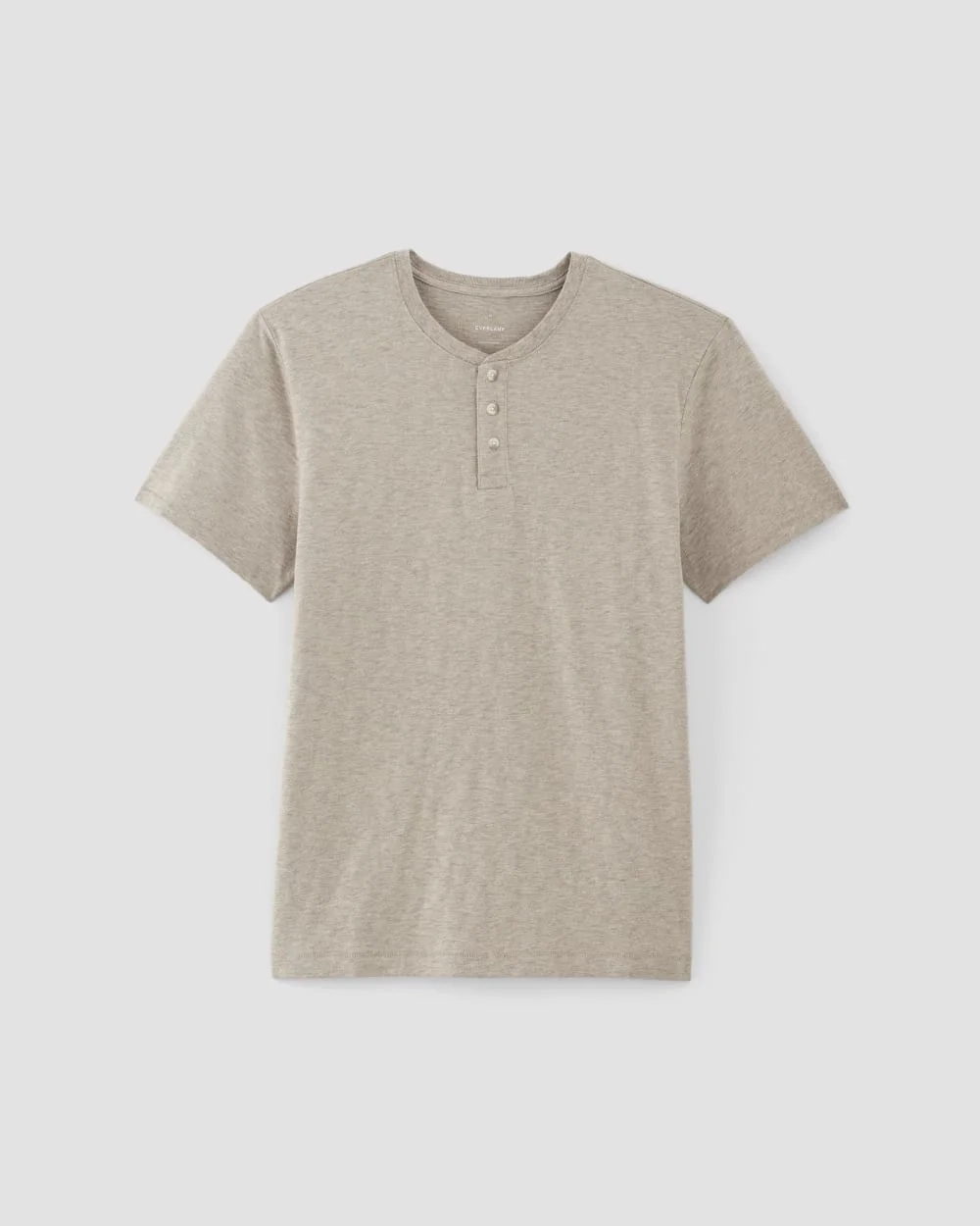 The Cotton Slub Henley | Heather Oatmeal (7)
