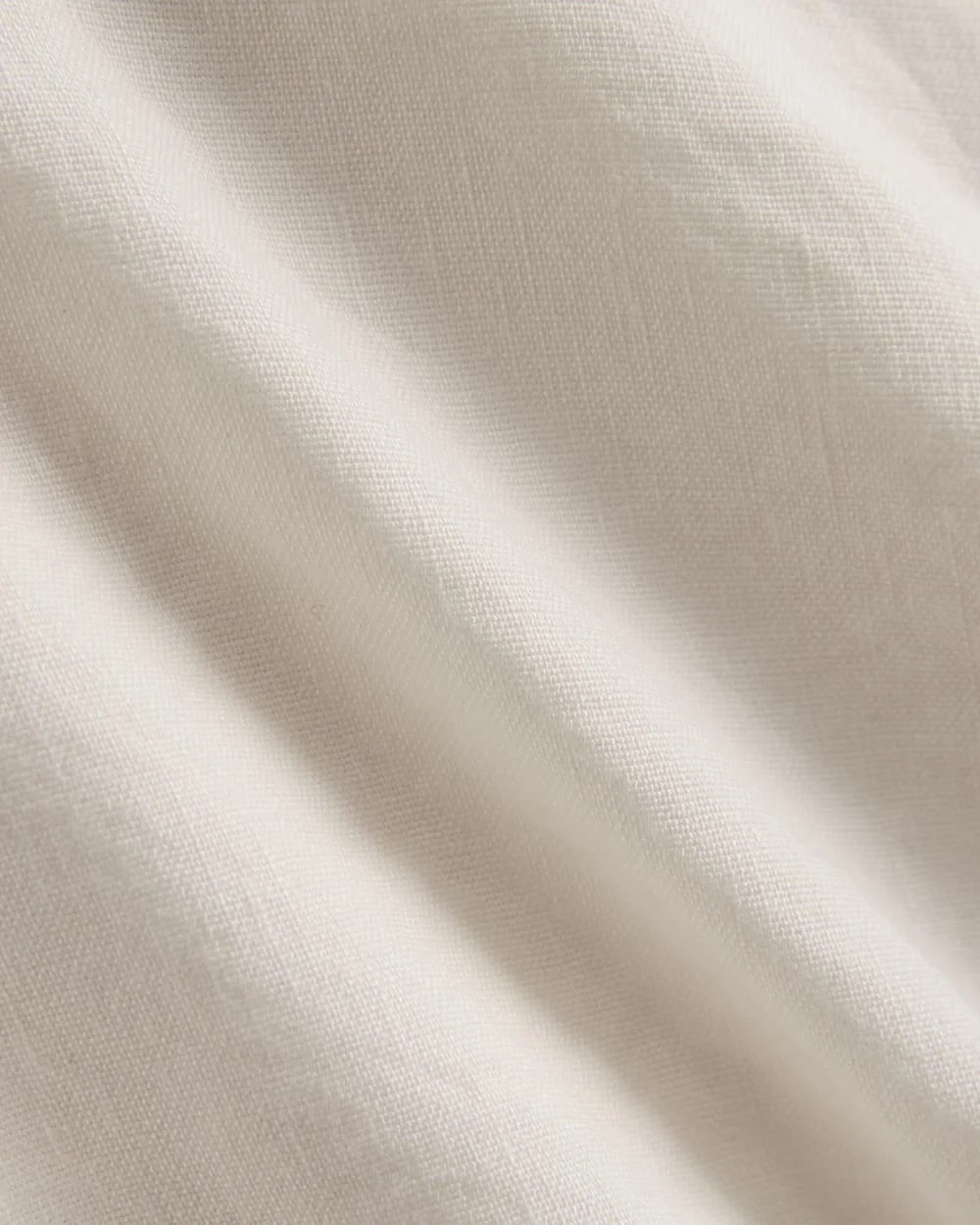 Cinched Top in Stretch Linen | Bone (2)