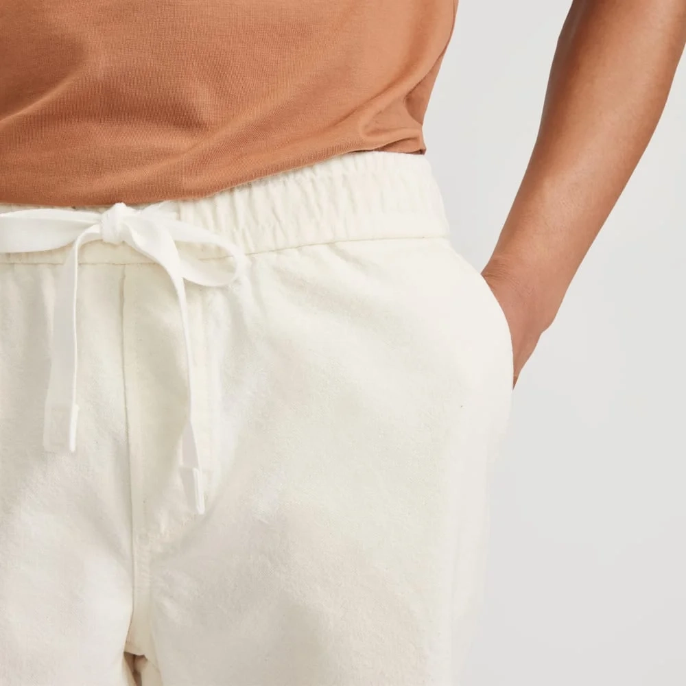 The Canvas Organic Cotton Short | Bone (6)