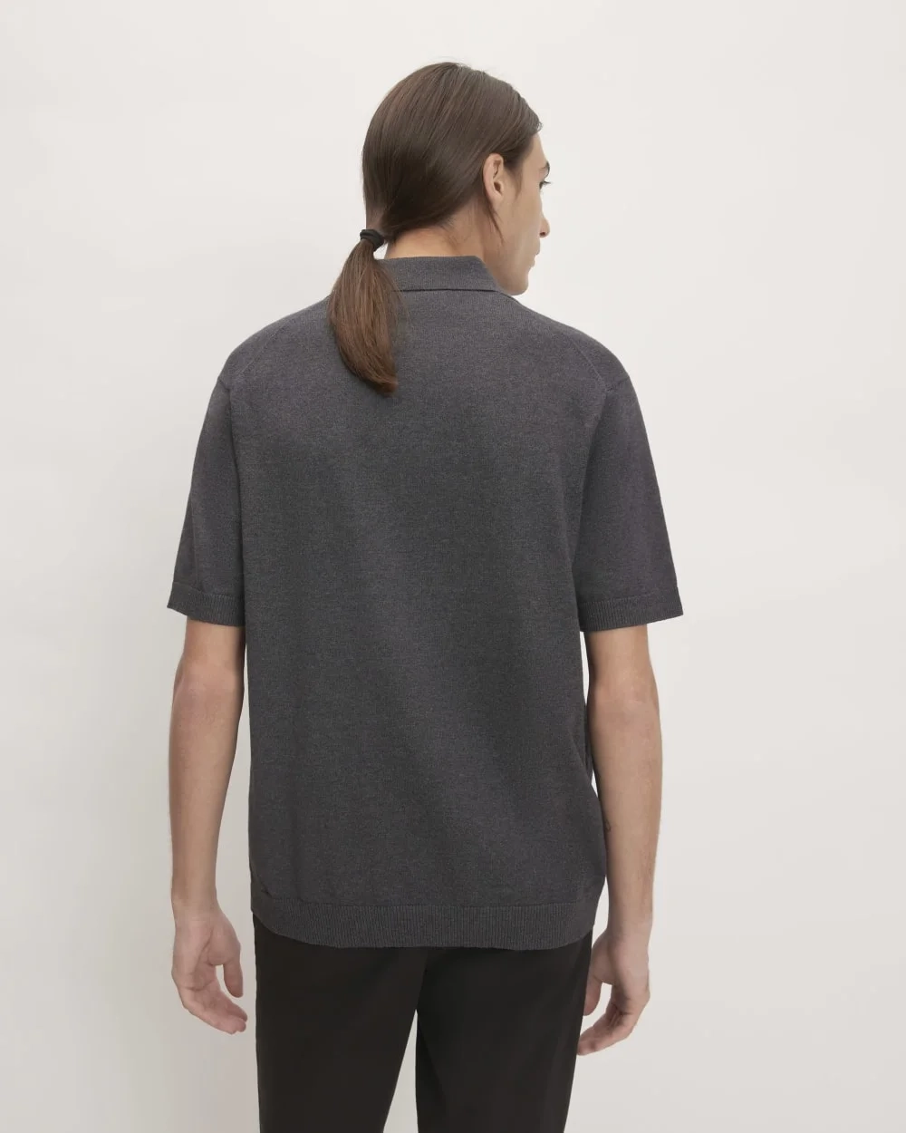 The No-Sweat Polo | Heather Ash (5)