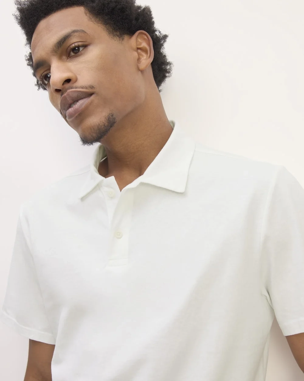 The Premium Weight Short-Sleeve Polo | White (3)