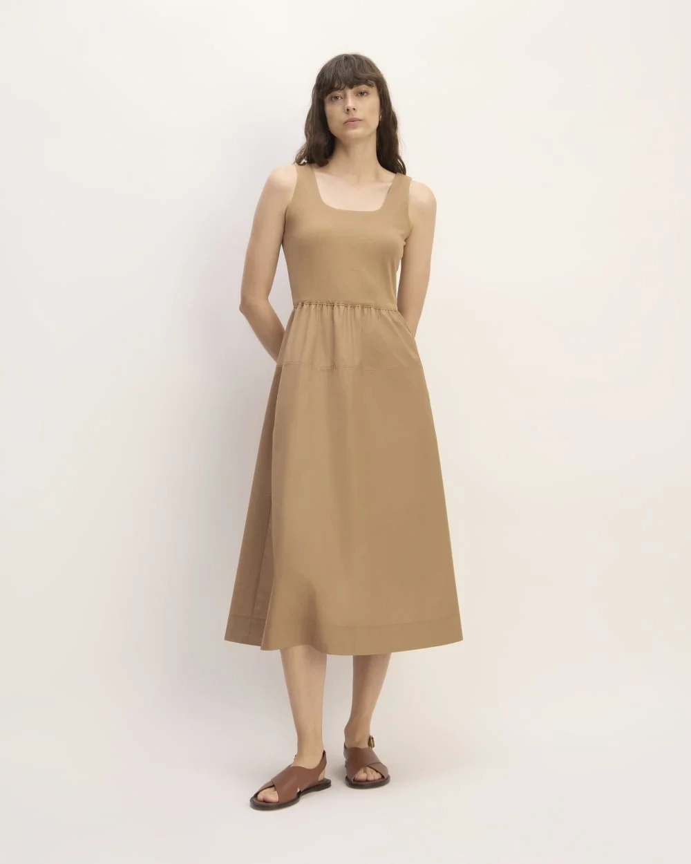 The Supima® Jersey Riviera Dress | Tiger's Eye